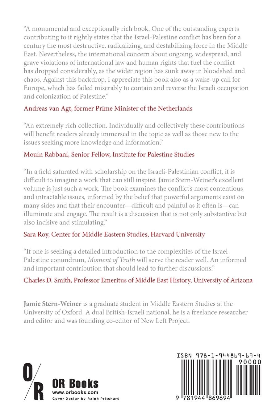 Rückseitencover Moment of Truth