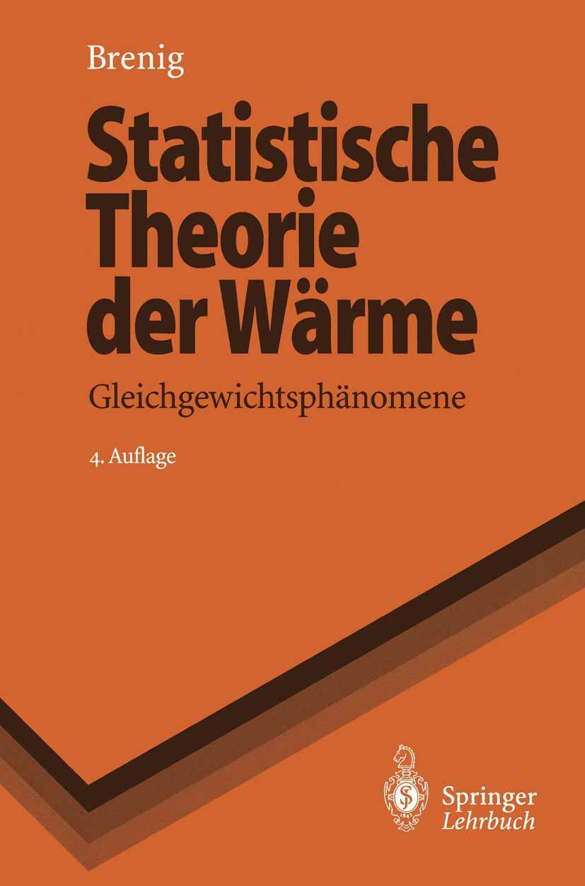 Vorderes Coverbild Statistische Theorie der Wärme