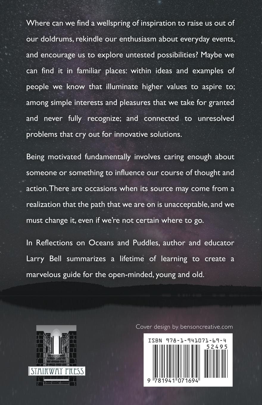 Rückseitencover Reflections on Oceans and Puddles