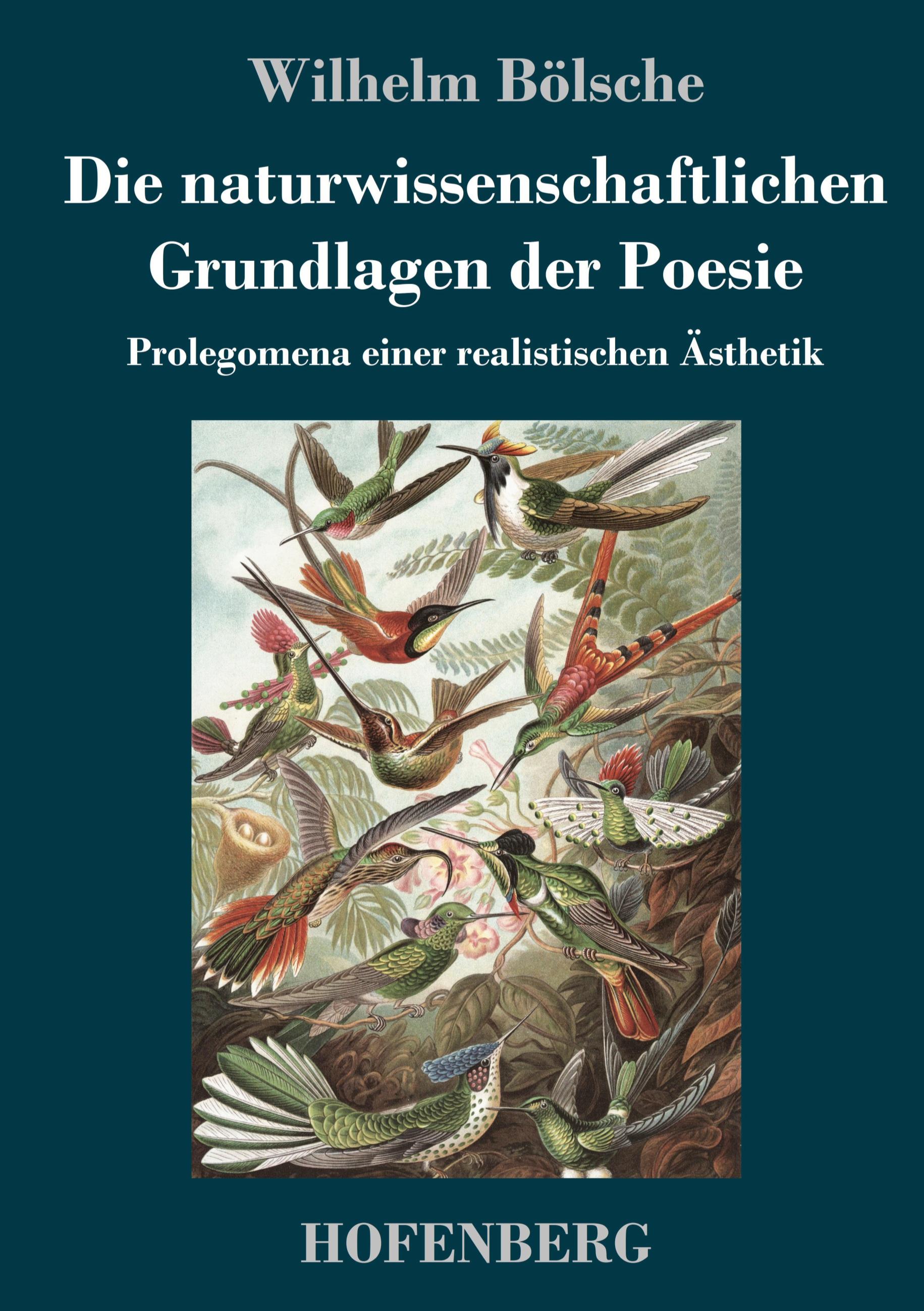 Vorderes Coverbild Die naturwissenschaftlichen Grundlagen der Poesie