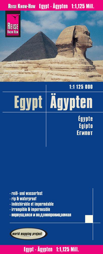 Vorderes Coverbild Reise Know-How Landkarte Ägypten (1:1.125.000)