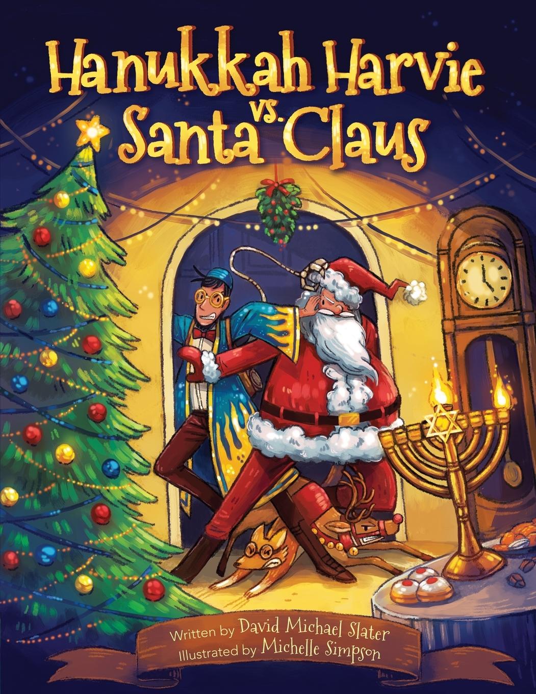 Vorderes Coverbild Hanukkah Harvie vs. Santa Claus