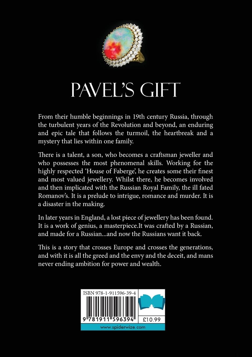 Rückseitencover Pavel's Gift
