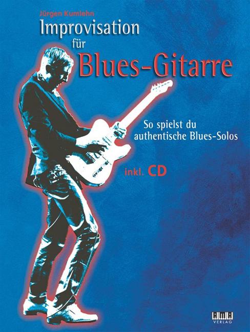 Vorderes Coverbild Improvisation für Blues-Gitarre