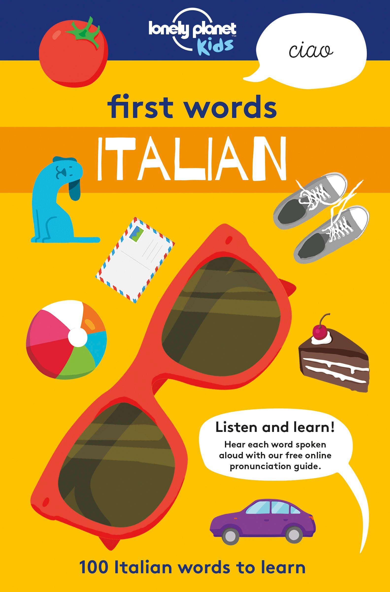 Vorderes Coverbild Lonely Planet Kids First Words - Italian