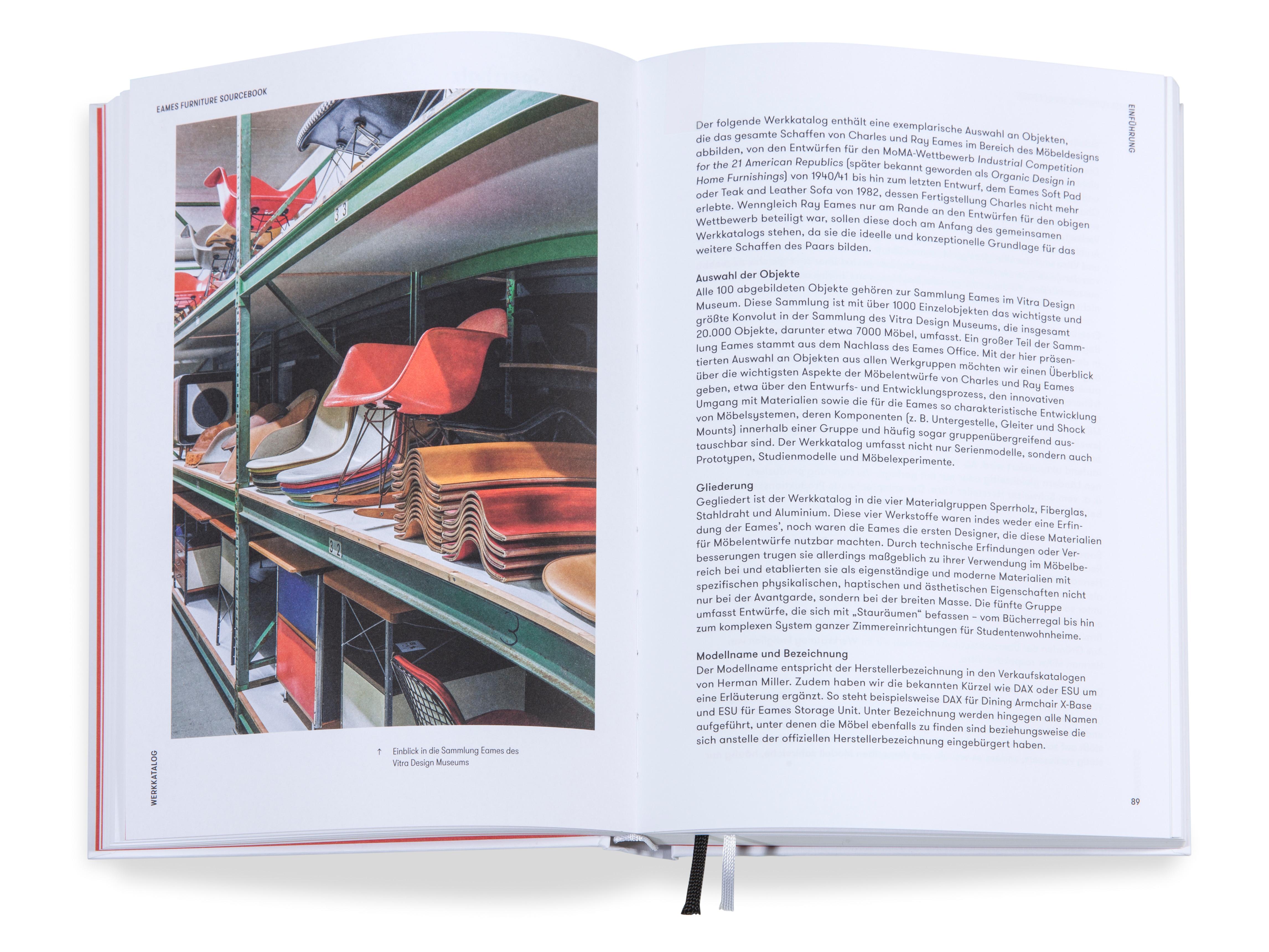 Beispielinhalt (Bild) Eames Furniture Sourcebook