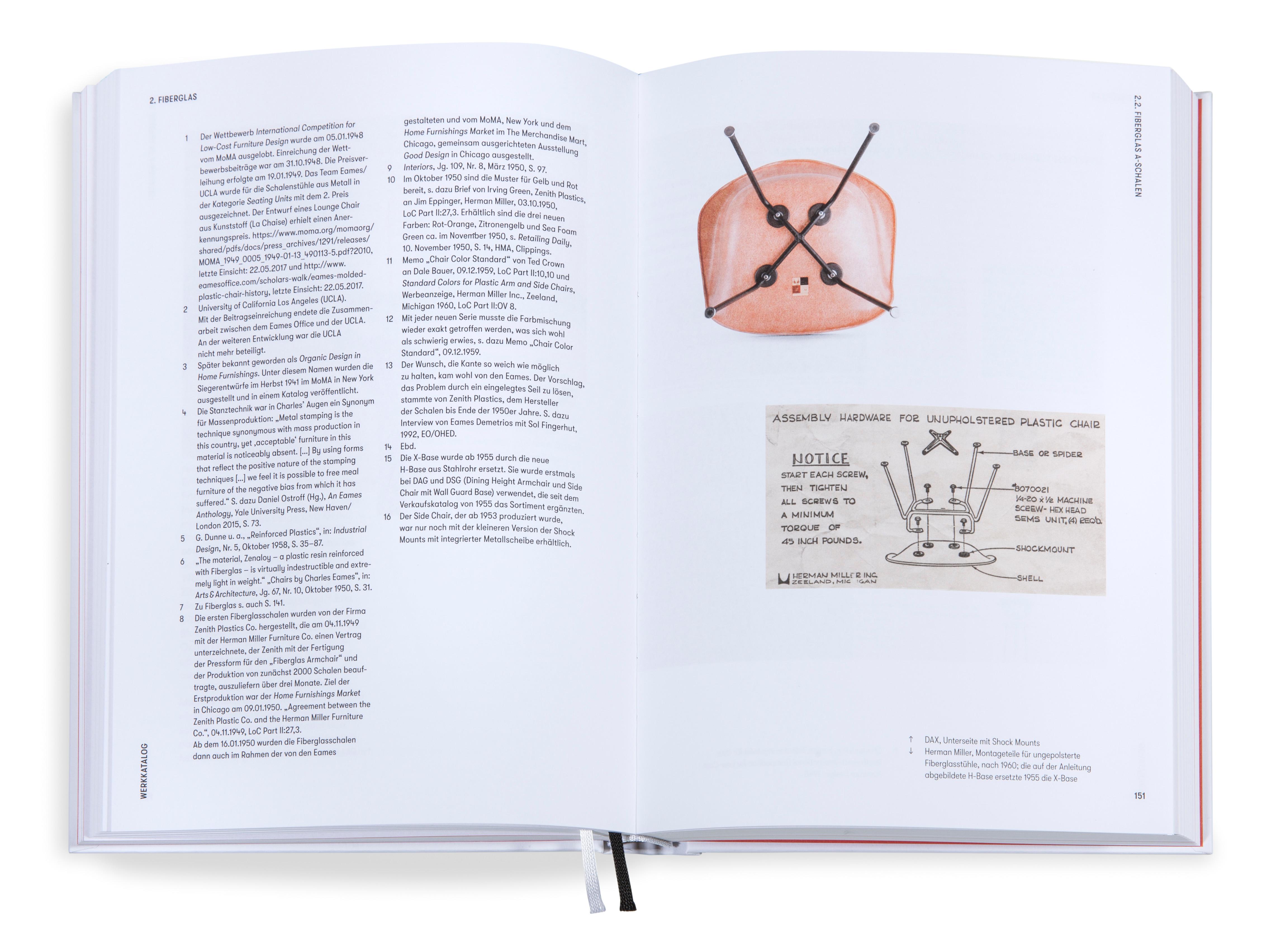 Beispielinhalt (Bild) Eames Furniture Sourcebook
