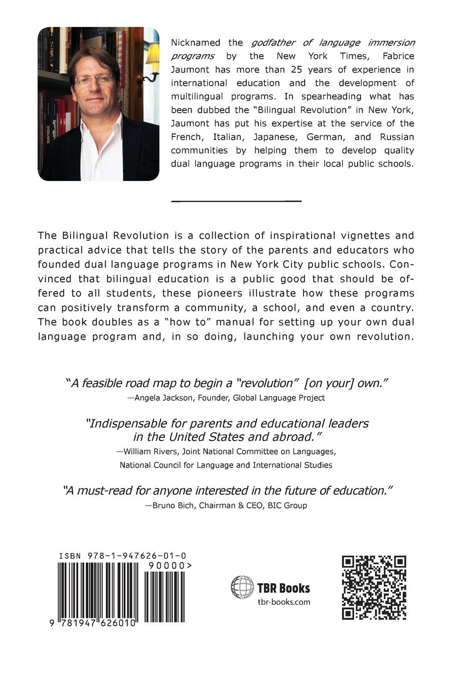 Rückseitencover The Bilingual Revolution