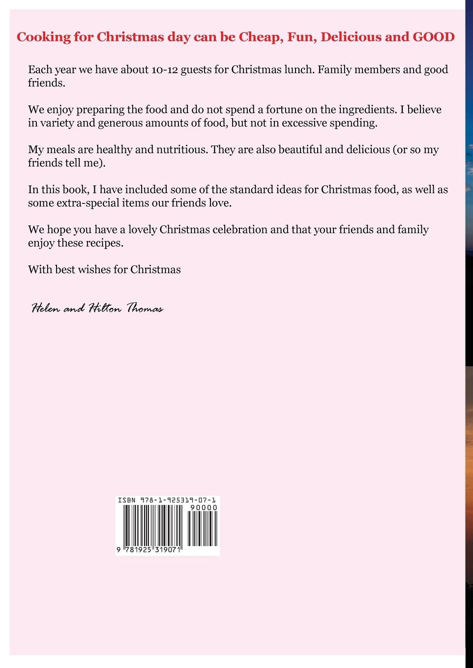 Rückseitencover Cooking My Way for Christmas Day