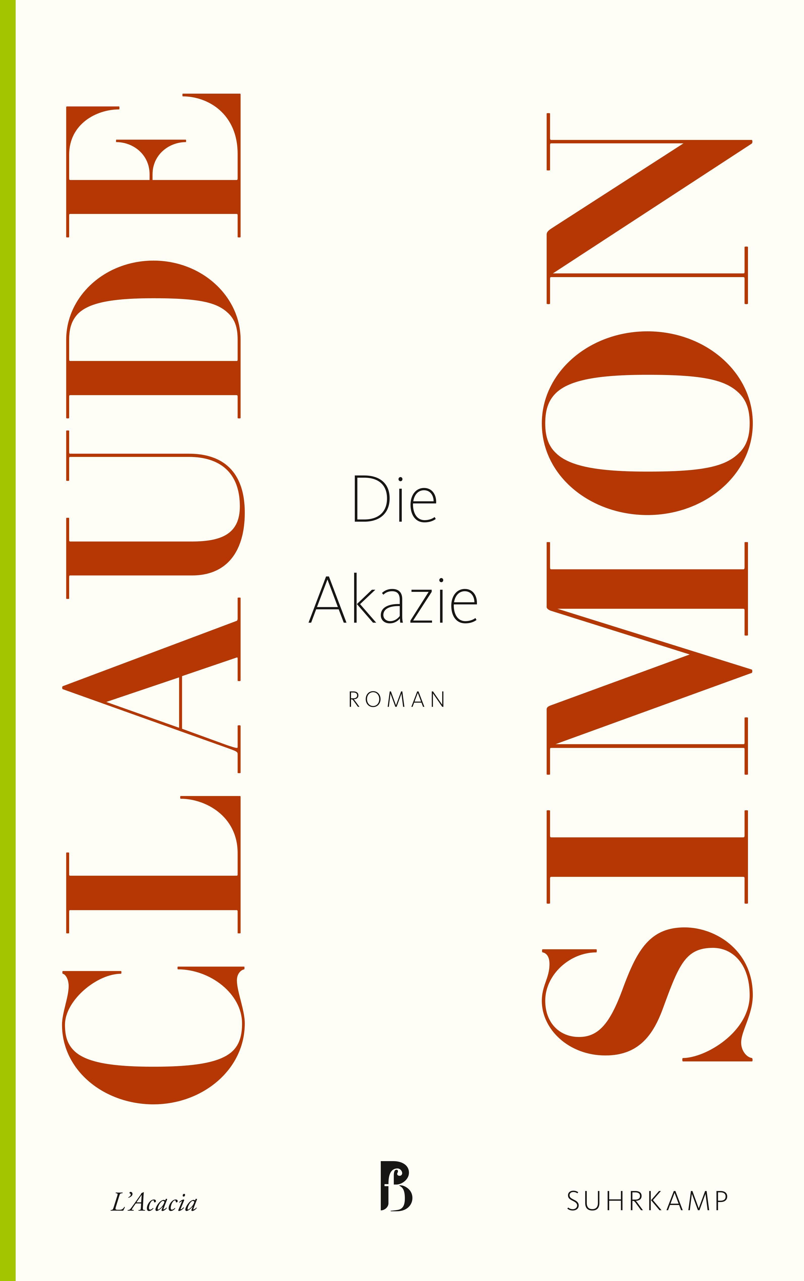 Vorderes Coverbild Die Akazie