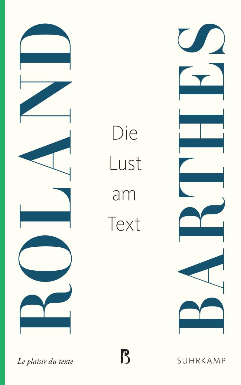 Vorderes Coverbild Die Lust am Text
