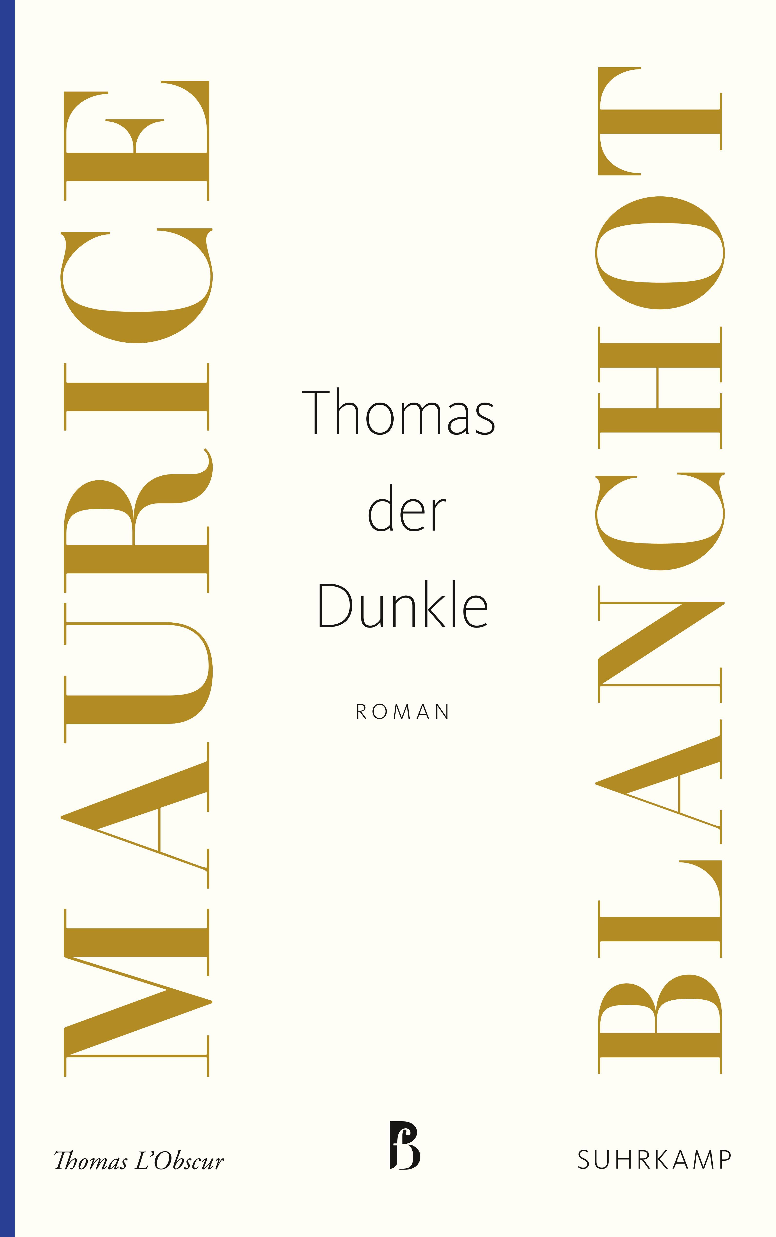 Vorderes Coverbild Thomas der Dunkle