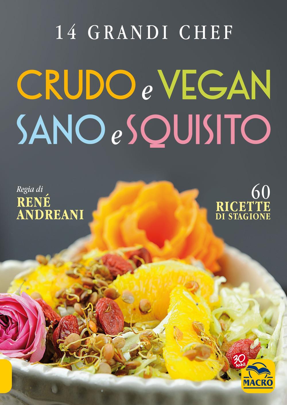 Vorderes Coverbild Crudo e vegan sano e squisito