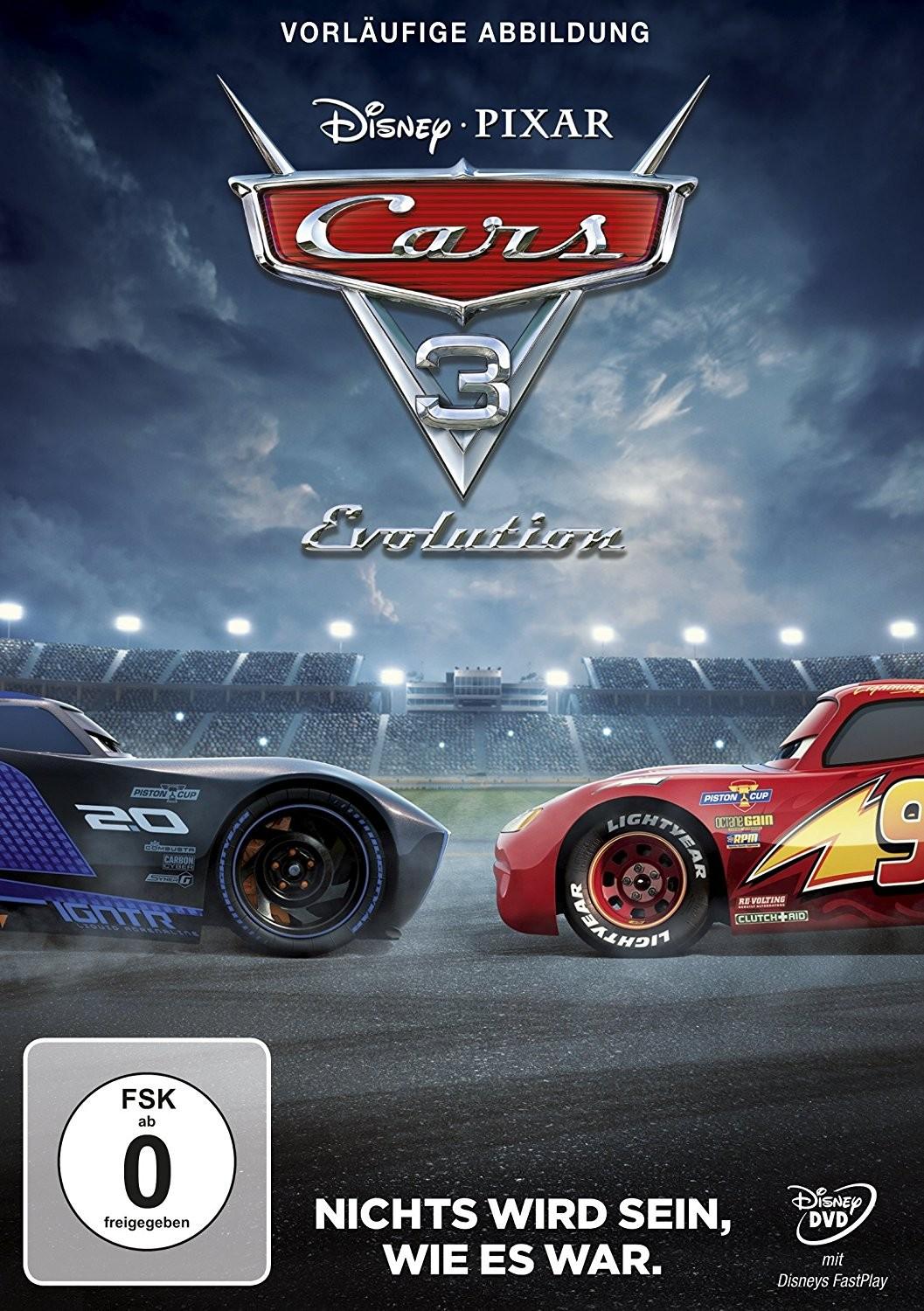 Vorderes Coverbild Cars 3: Evolution