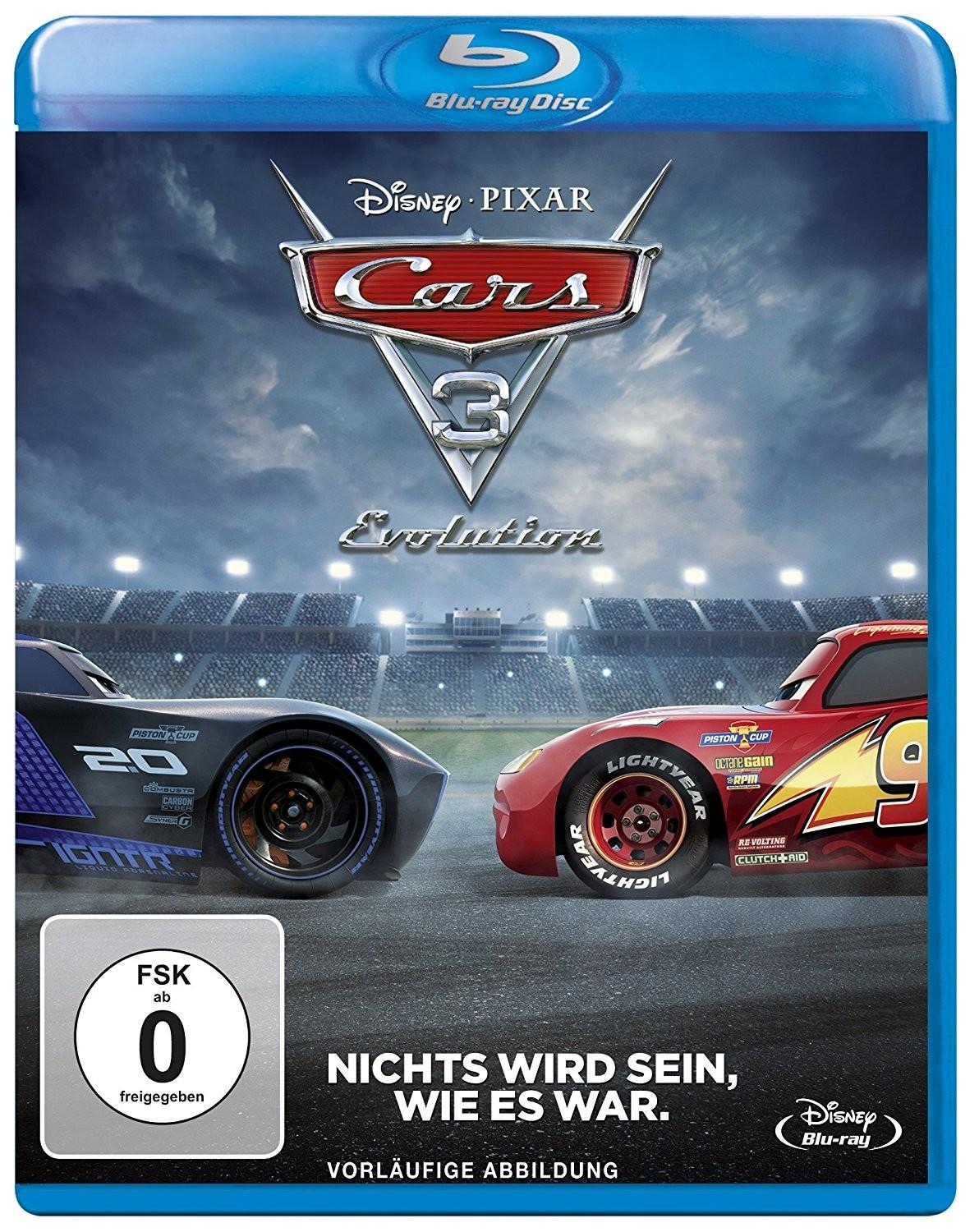 Vorderes Coverbild Cars 3: Evolution