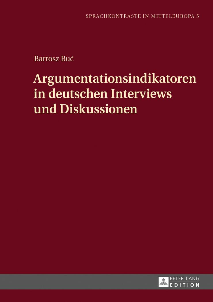 Vorderes Coverbild Argumentationsindikatoren in deutschen Interviews und Diskussionen