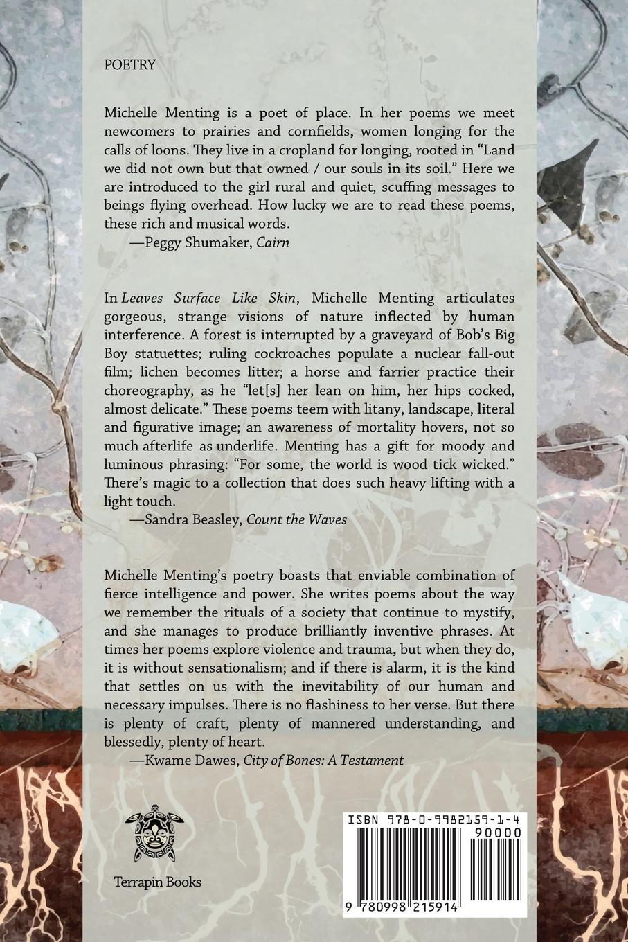 Rückseitencover Leaves Surface Like Skin