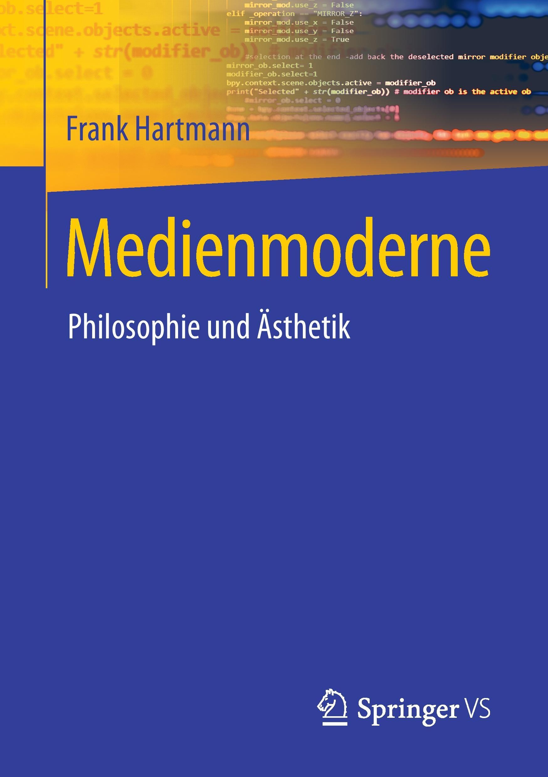 Vorderes Coverbild Medienmoderne