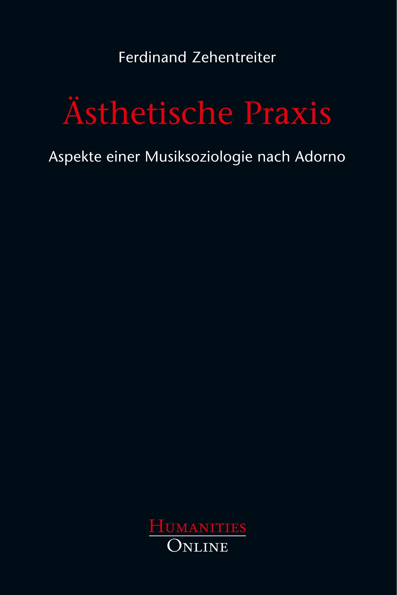 Vorderes Coverbild Ästhetische Praxis