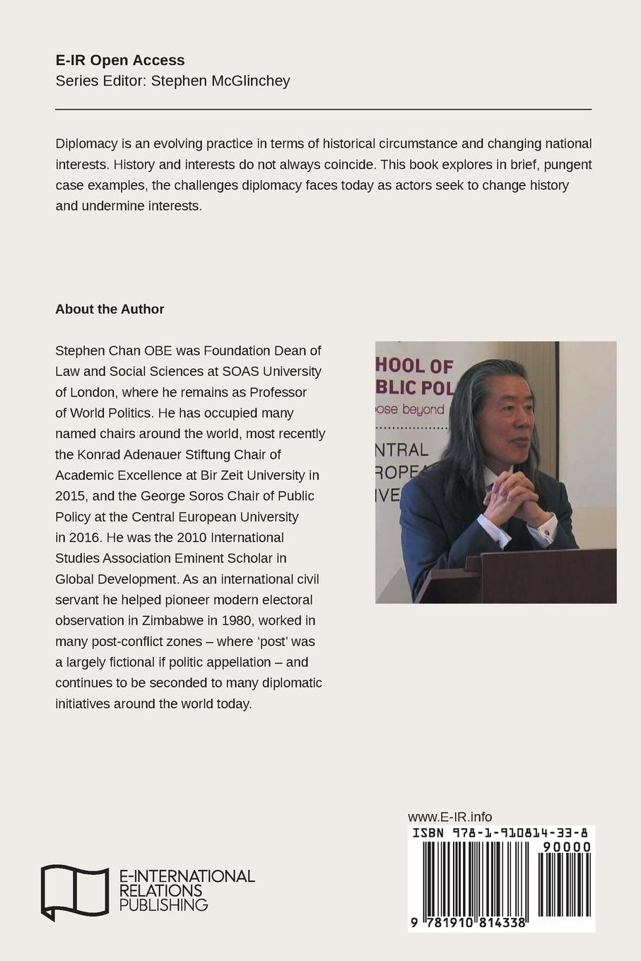 Rückseitencover Meditations on Diplomacy