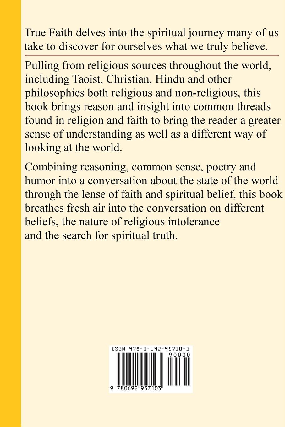 Rückseitencover True Faith