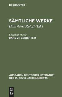 Vorderes Coverbild Gedichte II