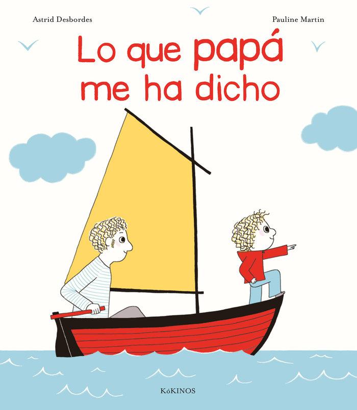 Vorderes Coverbild Lo que papá me ha dicho