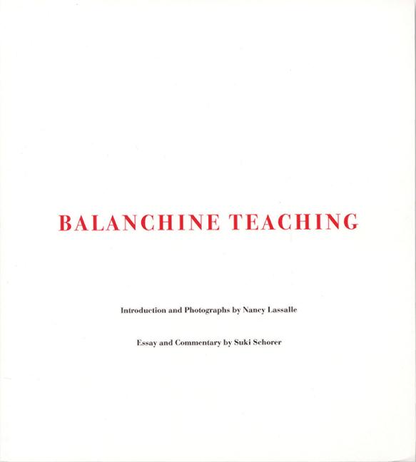 Vorderes Coverbild Balanchine Teaching