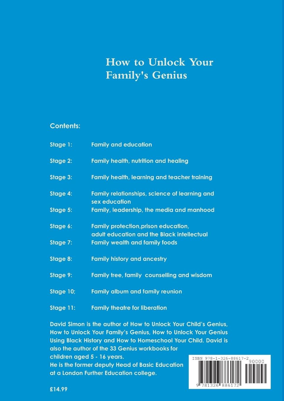 Rückseitencover How to Unlock Your Family's Genius