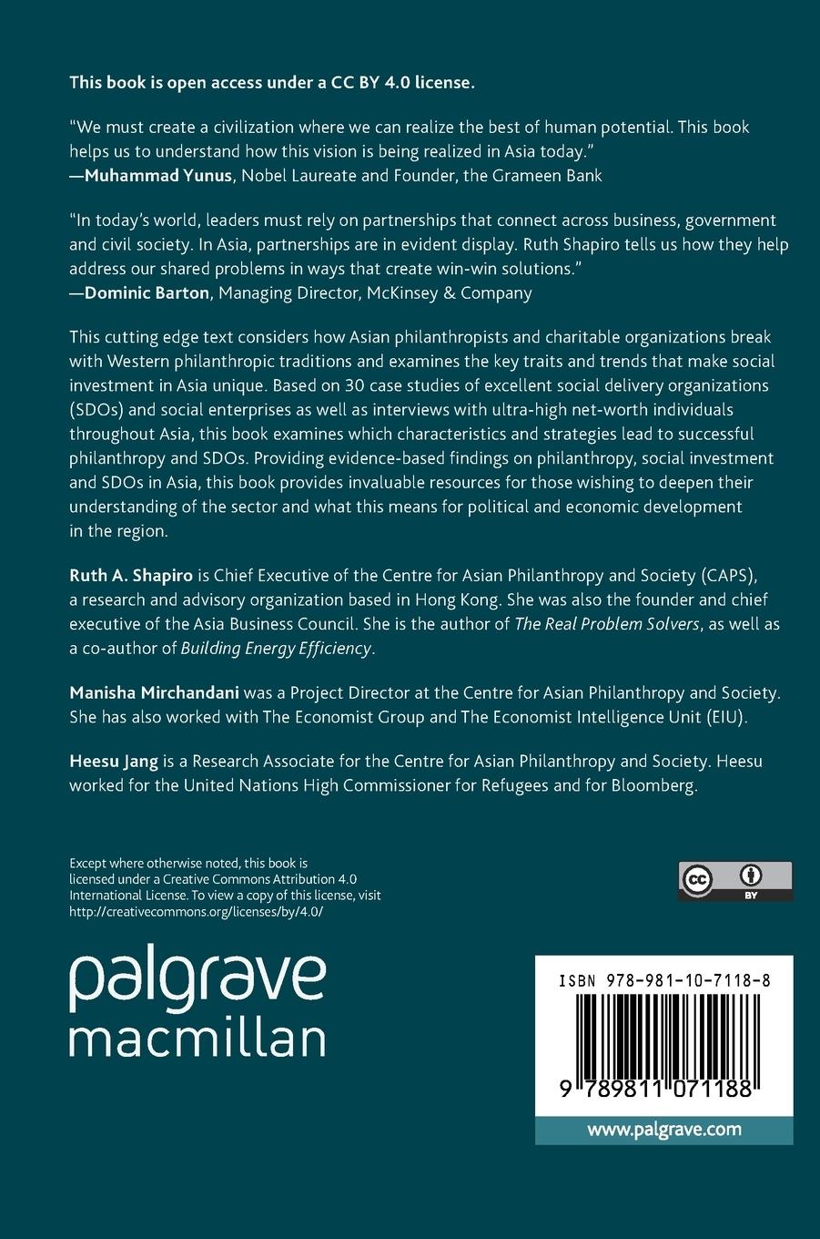 Rückseitencover Pragmatic Philanthropy