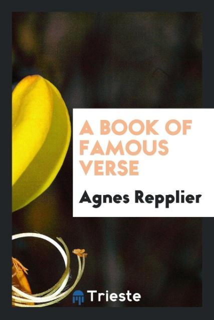 Vorderes Coverbild A Book of Famous Verse