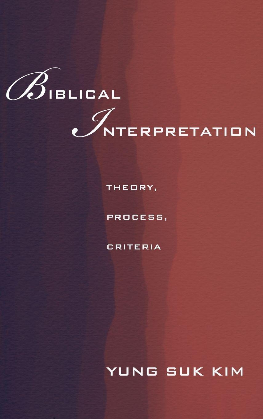 Vorderes Coverbild Biblical Interpretation