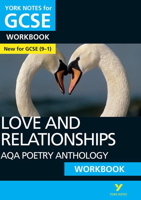 Vorderes Coverbild AQA Poetry Anthology Love and Relationships York Notes GCSE Workbook - for 2025, 2026 exams
