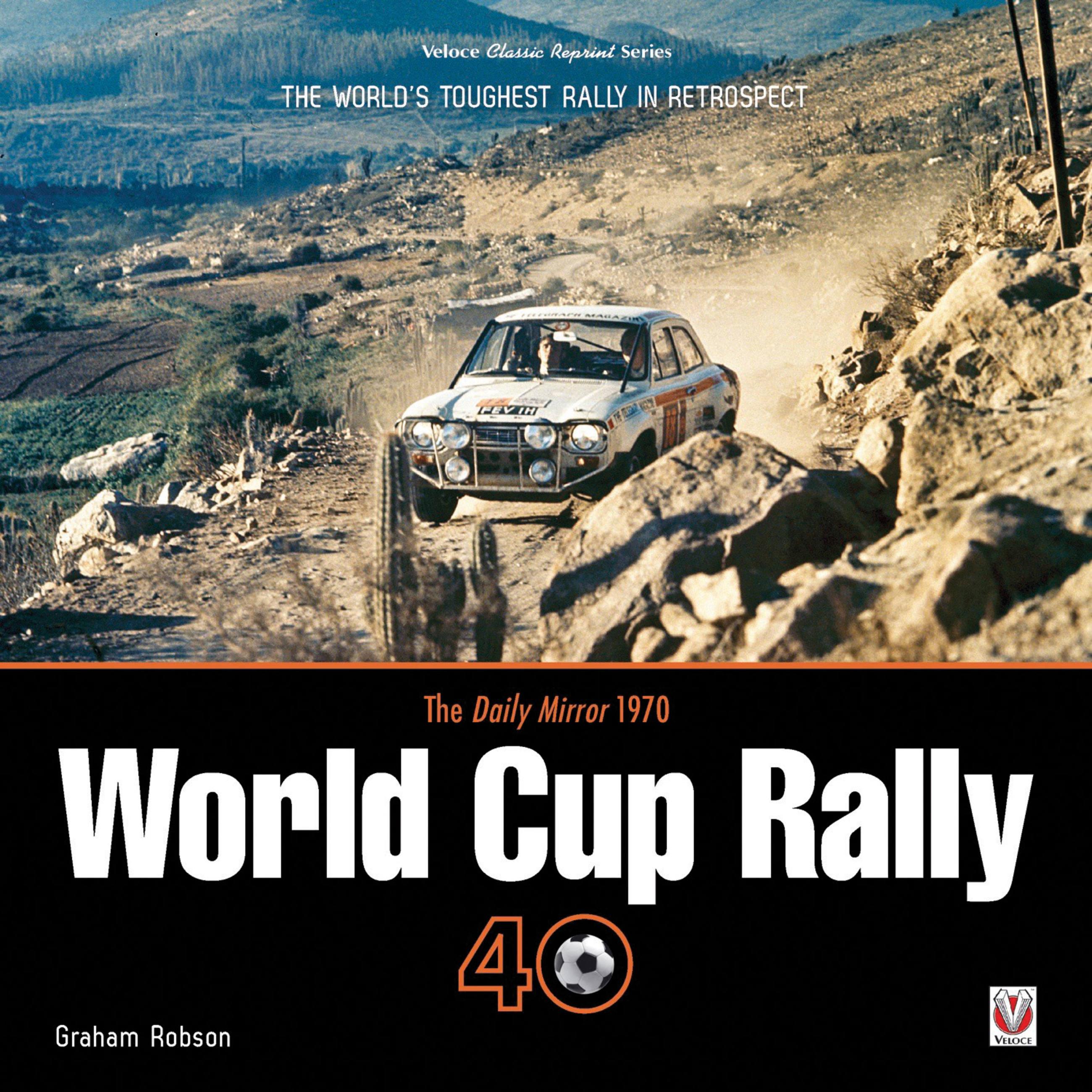 Vorderes Coverbild The Daily Mirror 1970 World Cup Rally 40