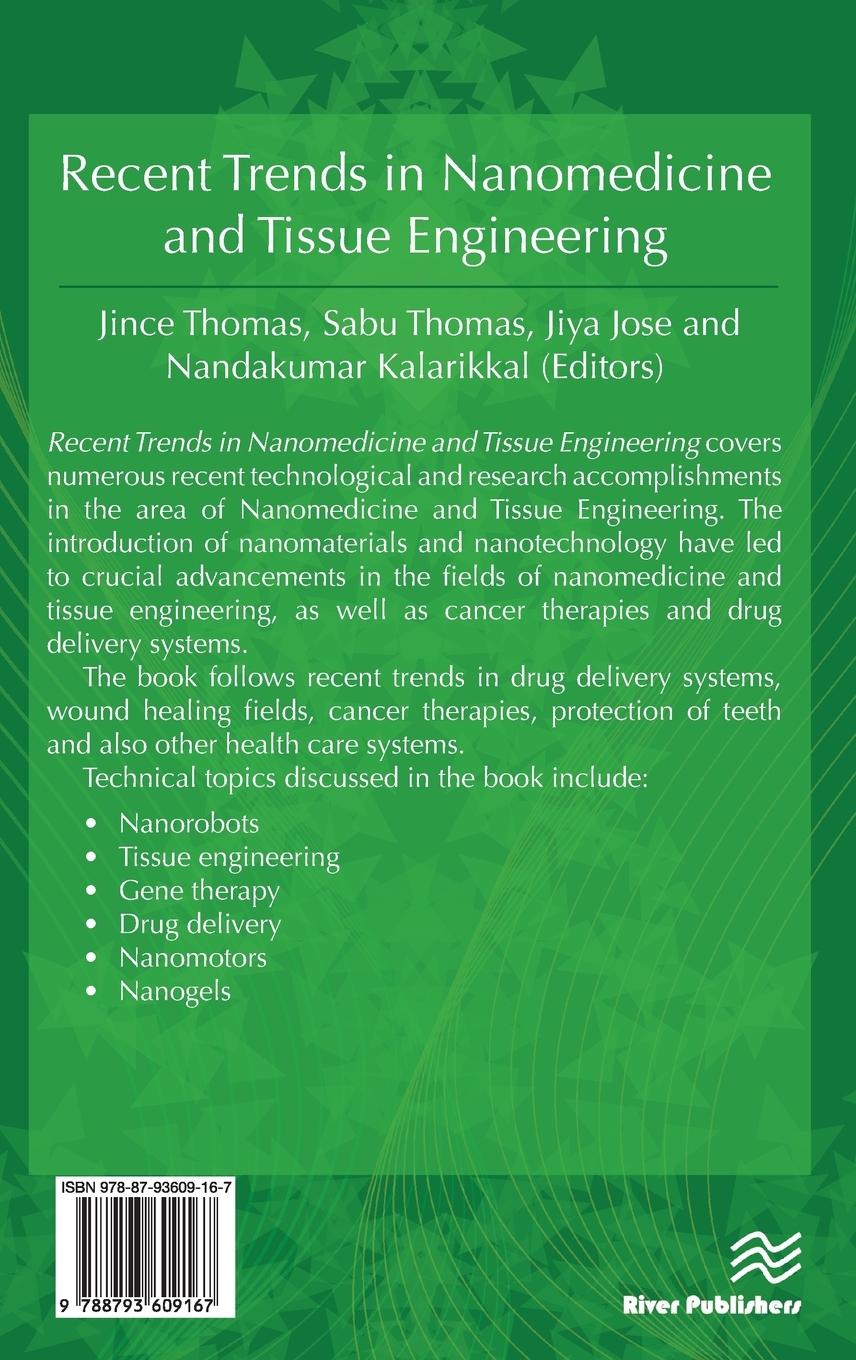 Rückseitencover Recent Trends in Nanomedicine and Tissue Engineering