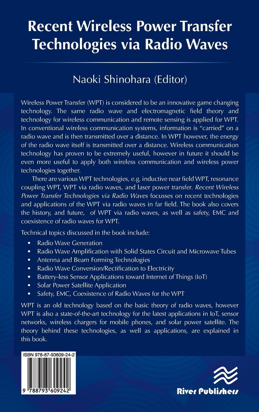Rückseitencover Recent Wireless Power Transfer Technologies via Radio Waves