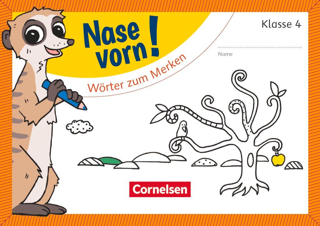 Vorderes Coverbild Nase vorn! - Deutsch 4. Schuljahr - Wörter zum Merken