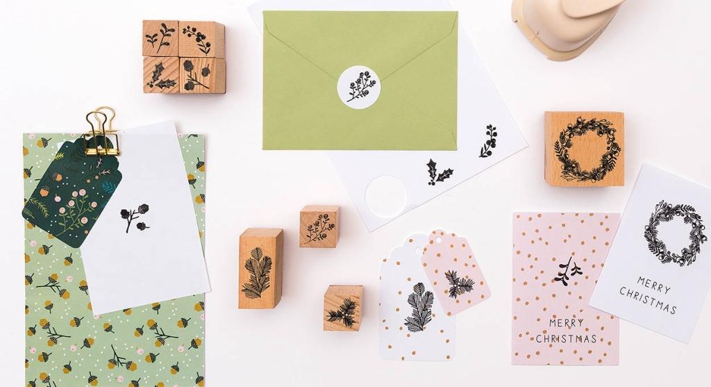 Beispielinhalt (Bild) Stempelset Classical Christmas