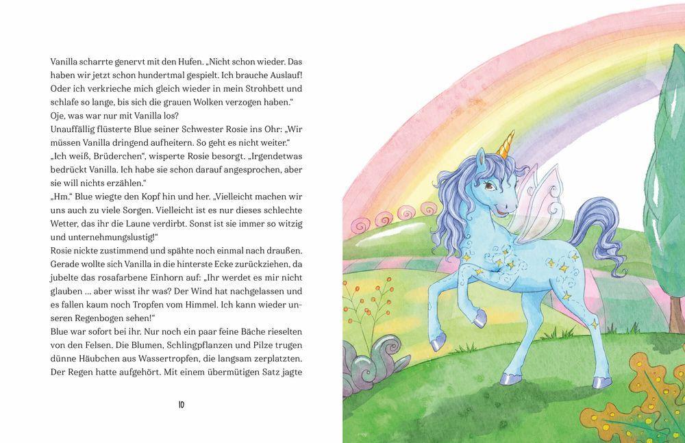 Beispielinhalt (Bild) Einhorn-Paradies. Band 2