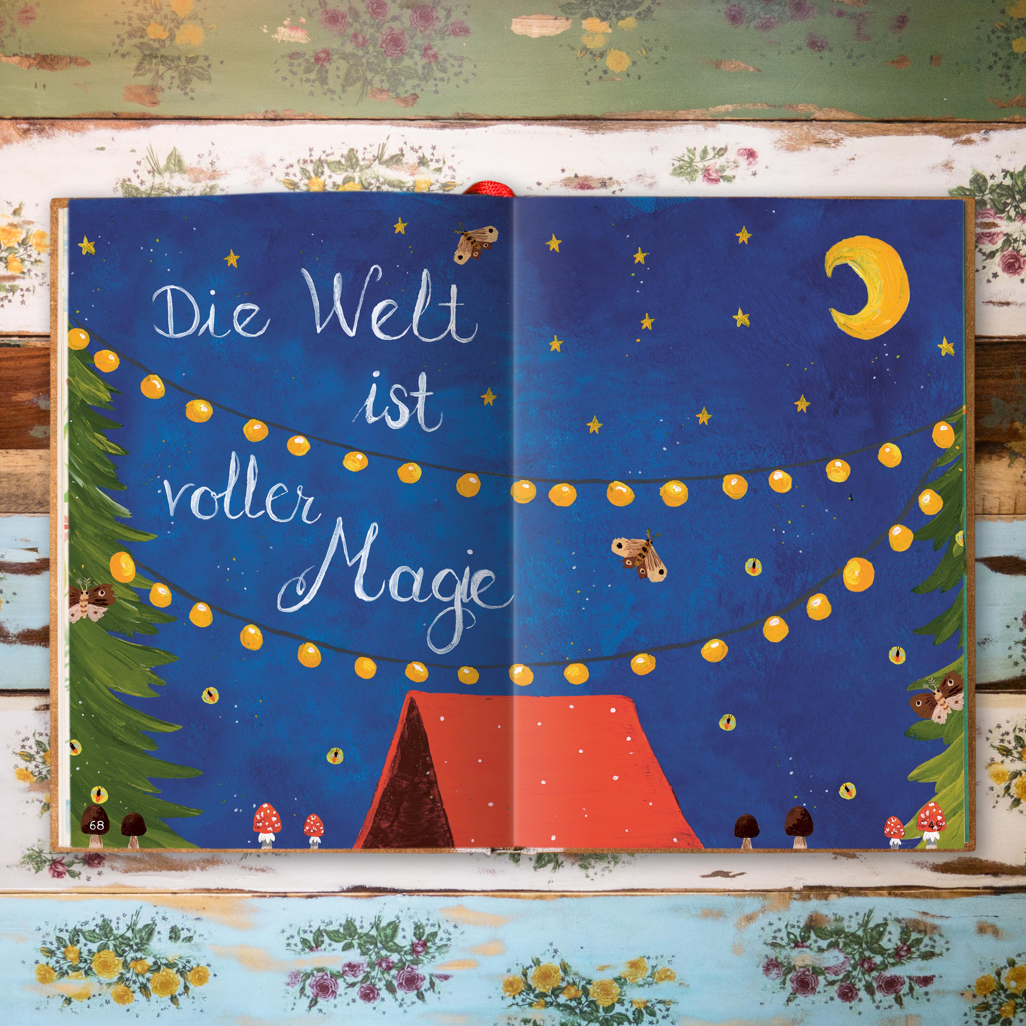 Beispielinhalt (Bild) Das Leben ist ein Abenteuer