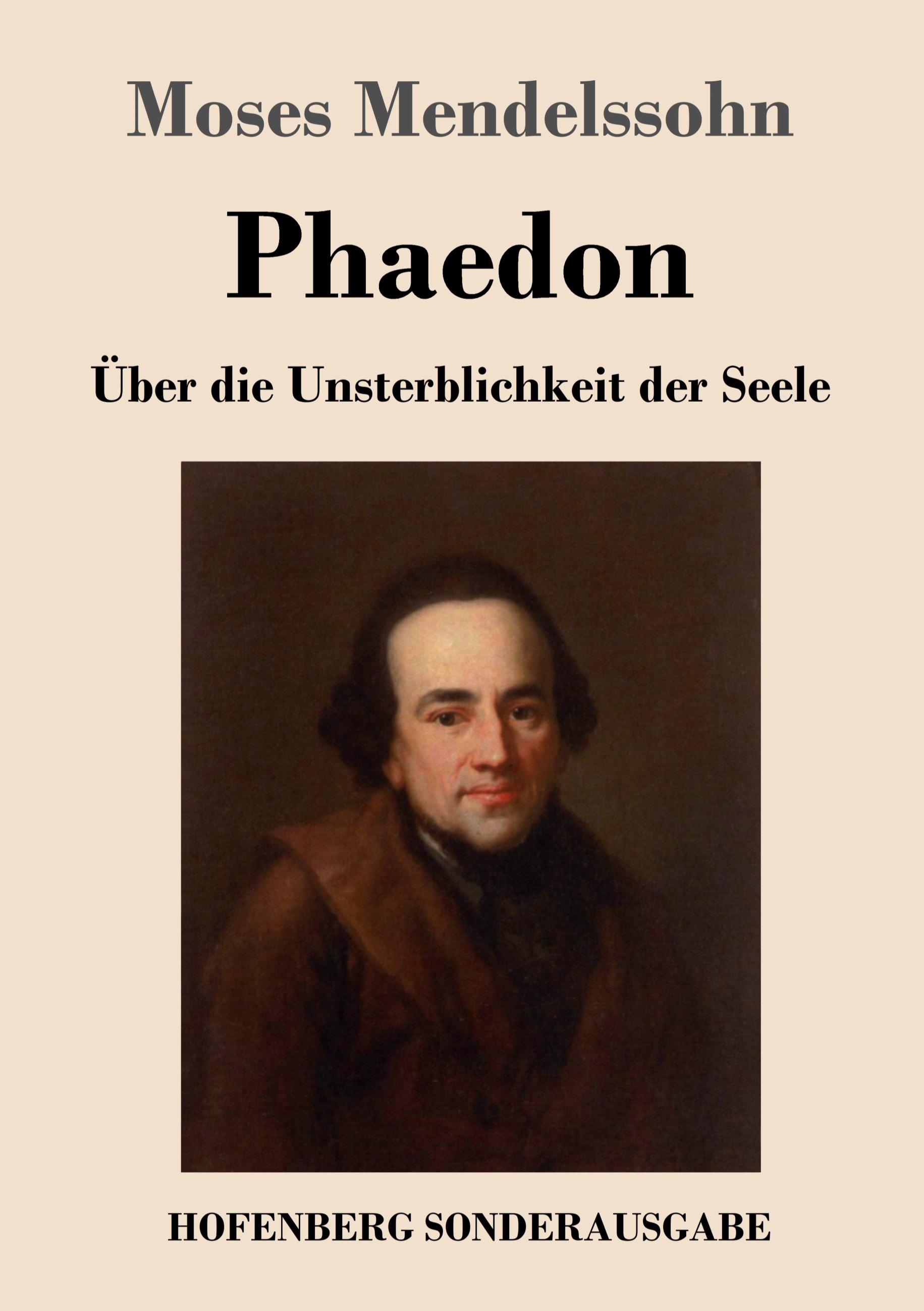 Vorderes Coverbild Phaedon oder über die Unsterblichkeit der Seele