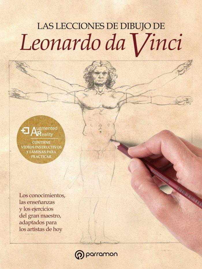 Vorderes Coverbild Las lecciones de dibujo de Leonardo Da Vinci