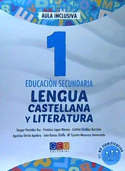 Vorderes Coverbild Lengua castellana y literatura, 1 ESO, ACI significativa