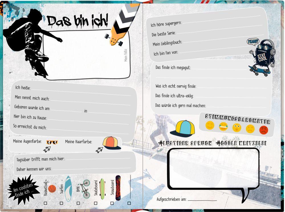 Beispielinhalt (Bild) Freundebuch - Meine Freunde - Sport