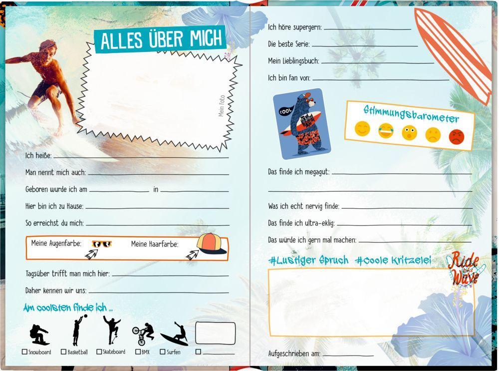 Beispielinhalt (Bild) Freundebuch - Meine Freunde - Sport