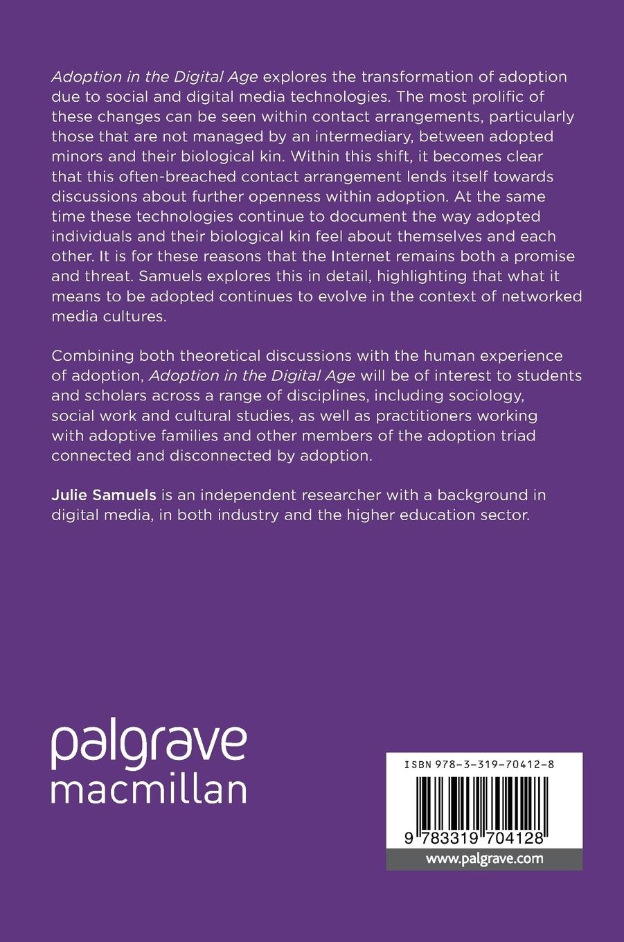 Rückseitencover Adoption in the Digital Age