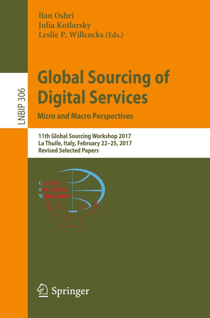 Vorderes Coverbild Global Sourcing of Digital Services: Micro and Macro Perspectives