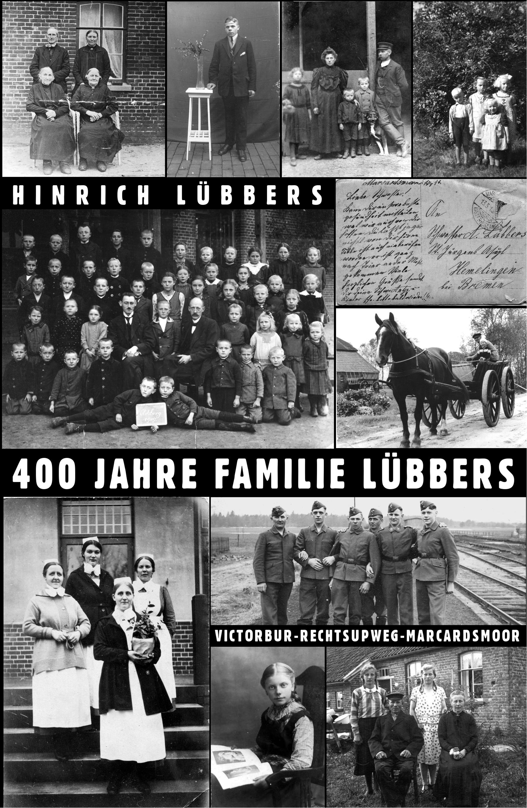 Vorderes Coverbild 400 Jahre Familie Lübbers