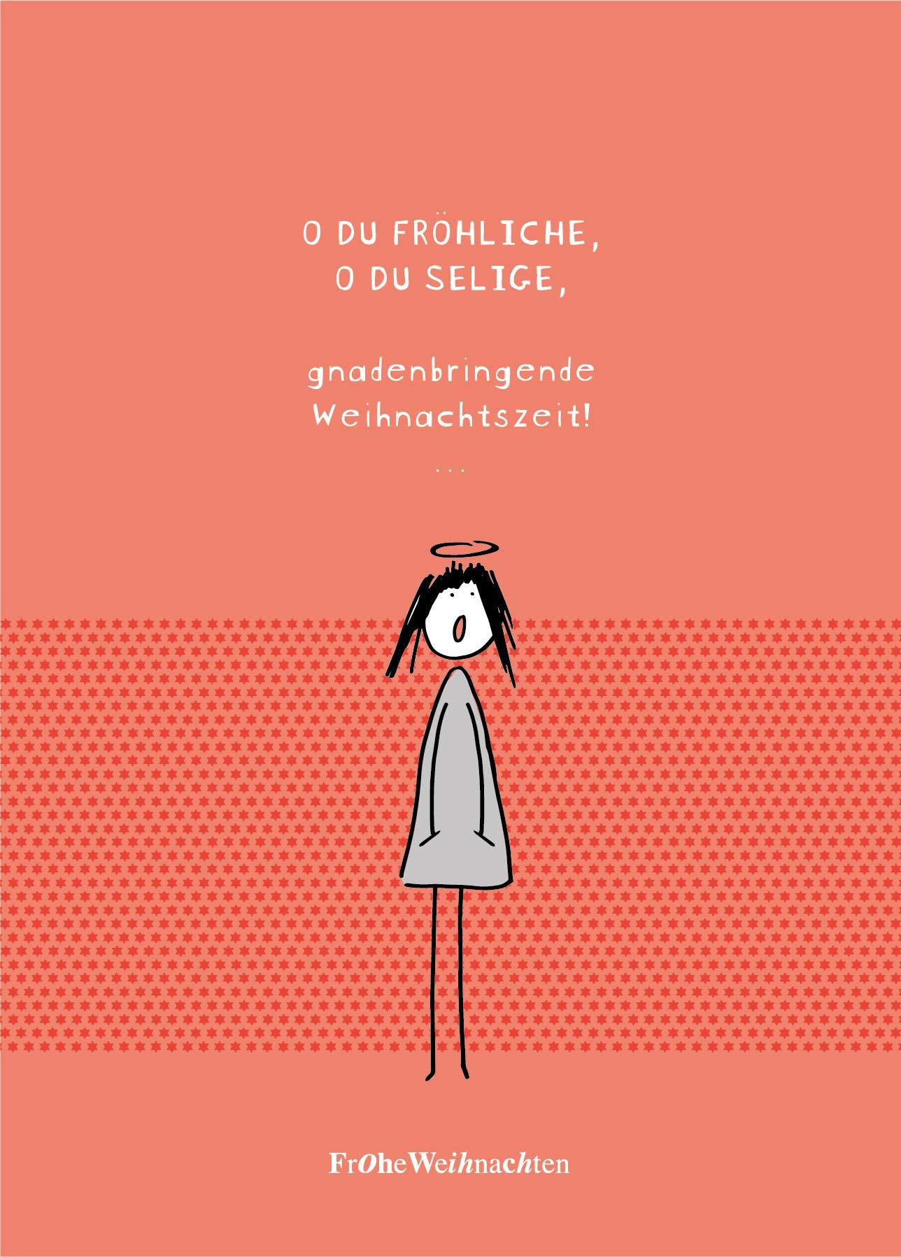 Beispielinhalt (Bild) 25 handgemachte Weihnachtskarten Teil 1