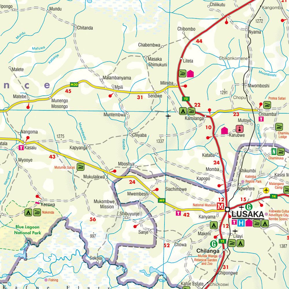 Beispielinhalt (Bild) Sambia 1 : 1 1 000 000
